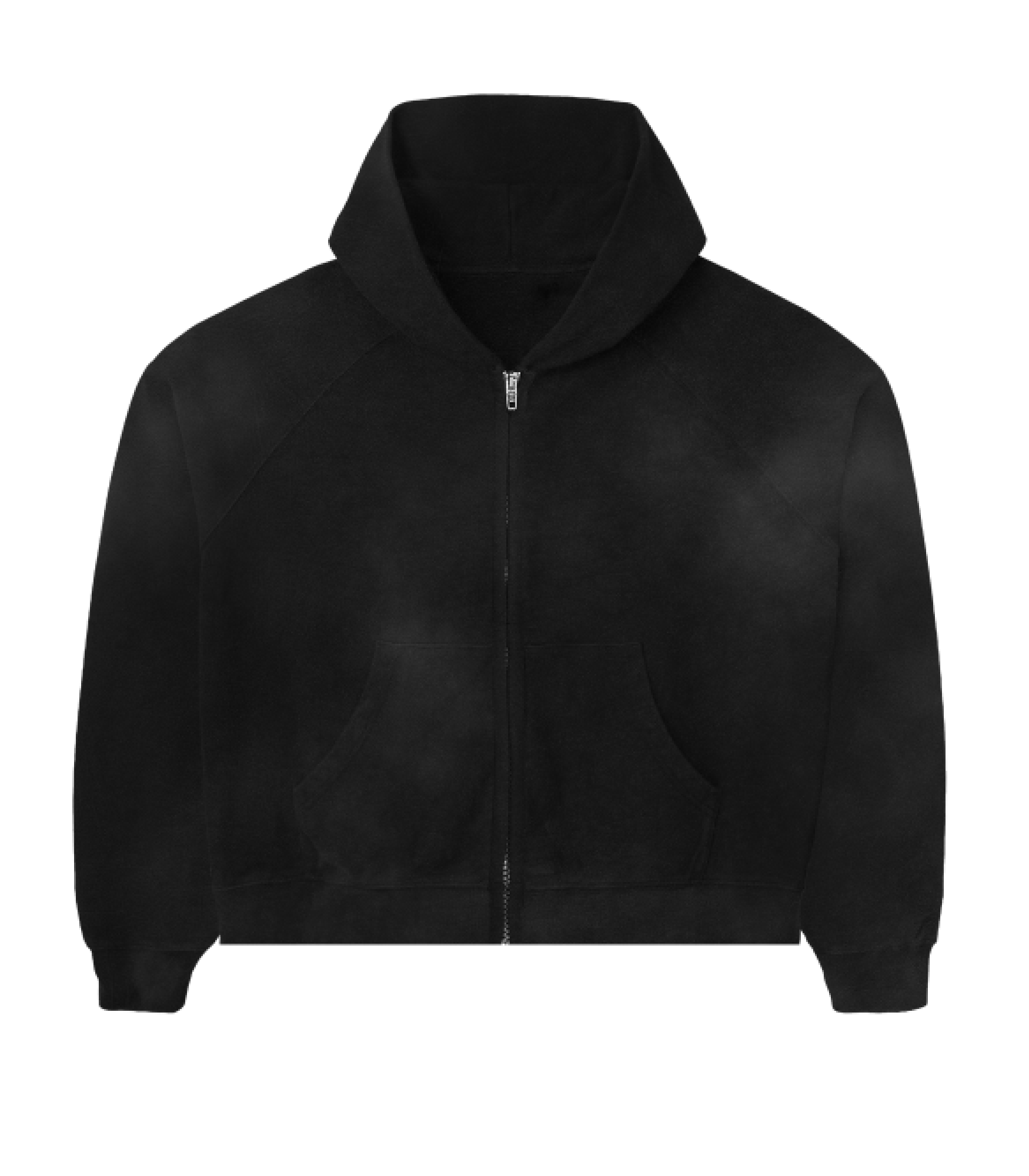 WASHED ZIP-UP